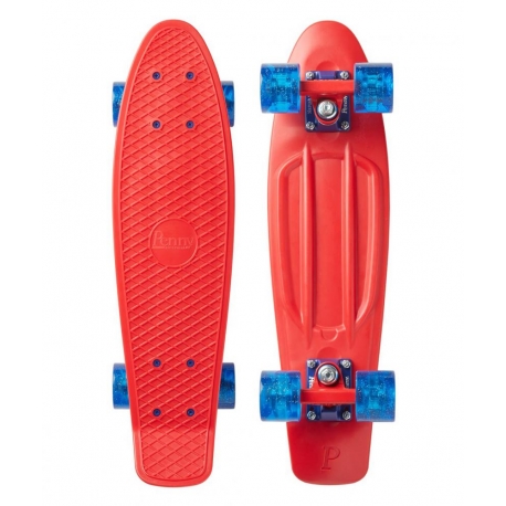Penny Cruiser 22" Red Comet Red/Blue