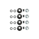 FR - CUFF BUTTON SET x4 NOIR