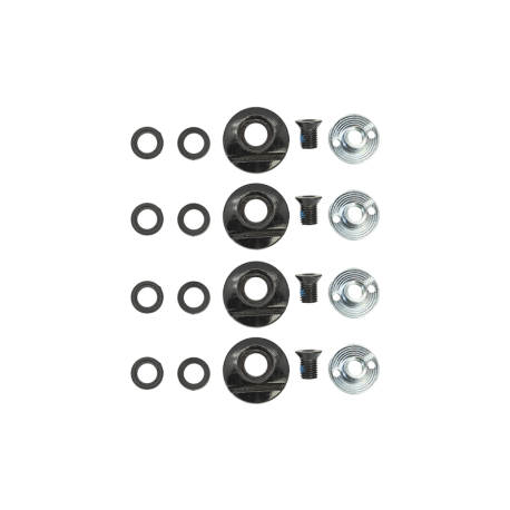 FR - CUFF BUTTON SET x4 NOIR