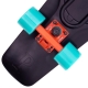 Penny Cruiser 27" Bright Light Black/Turquoise