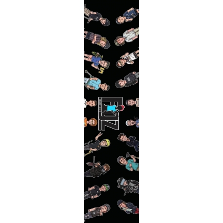 Figz XL Pro Scooter Grip Tape (Multi V2)