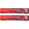 Lucky Vice 2.0 Pro Scooter Grips (Red/Blue Swirl)