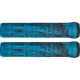 Lucky Vice 2.0 Pro Scooter Grips (Black/Teal Swirl)