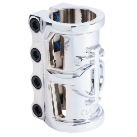 Oath Cage V2 Alloy 4 bolt SCS Clamp Silver