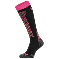 Slidinėjimo kojinės Relax Carve black/pink