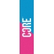 CORE Classic Pro Scooter Grip Tape (Refresher Pink/Blue)