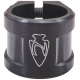 North Axe V2 Double Clamp (Matte Black)