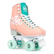 Rio Roller Script Skates Peach/Green