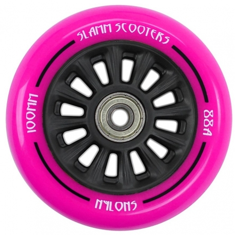 Paspirtuko ratas SLAMM 100mm Pink