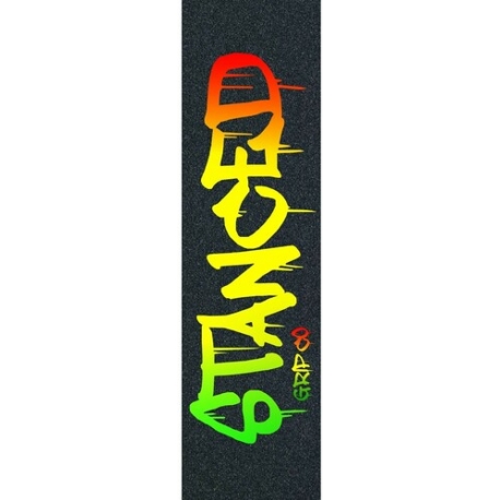 Stanced Logo Pro Scooter Grip Tape (Rasta)