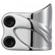 BLUNT clamp 2 BOLT forged OS Chrome