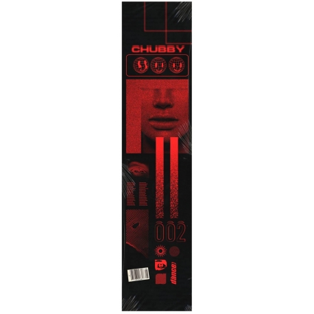 Chubby Gobby Pro Scooter Grip Tape (Red)