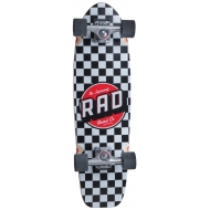 RAD Retro Roller Cruiser Board (28" – Checkers Black)