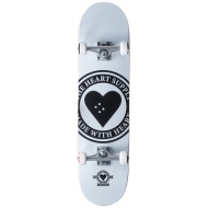 Heart Supply Logo riedlentė (8" - Badge White)