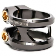 Ethic Sylphe double clamp 31.8 (trans black)