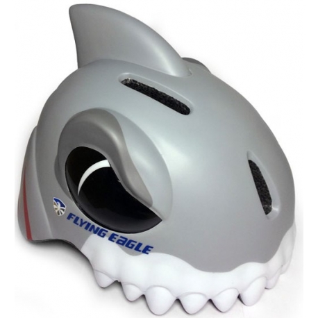 Flying Eagle šalmas KT Junior IN-MOLD Grey