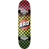 RAD Checkers riedlentė (8" - Rasta Fade)