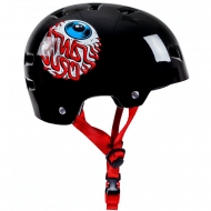 Šalmas Bullet x Santa Cruz Eyeball Youth Gloss Black OSFA