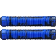 Trynyty Swirl Pro Scooter Grips (Blue/Transparent)