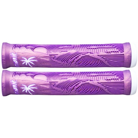Odi Hucker Flangeless Grips (160mm – Iridescent Purple/White)