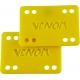 Venom 1/8" Longboard / Skateboard Risers 2 Pack (Yellow)