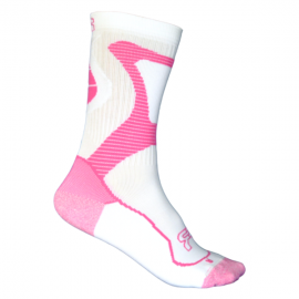 FR - Nano Sportinės kojinės White/Pink