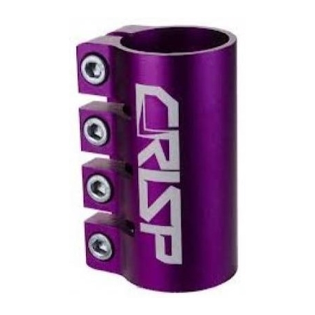 Crisp Quad Clamp x 34.9mm Anodized Purple
