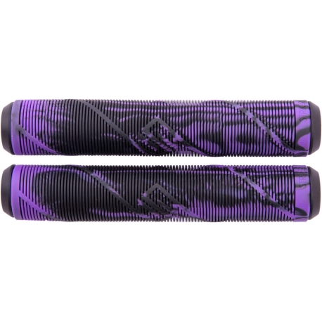 Striker Thick Logo Pro Grips (Black/Purple)