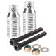 Apex Bowie Grind Pro Scooter Pegs (Silver)