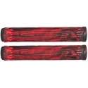 AO Swirl Pro Scooter Grips (Black/Red)