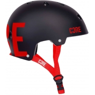 CORE Street Helmet (Black/Red)