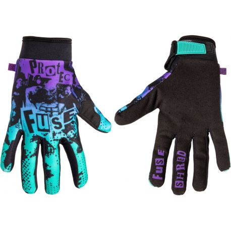 Sportinės/Apsauginės pirštinės Fuse Chroma Shred Purple/Teal Fade
