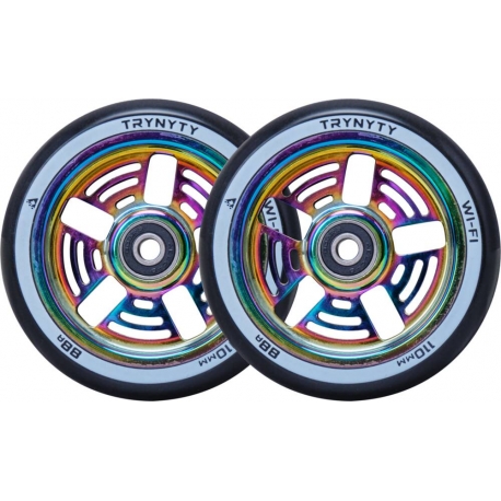 110MM Trynyty Wi-Fi Pro 2-Pack Oil Slick