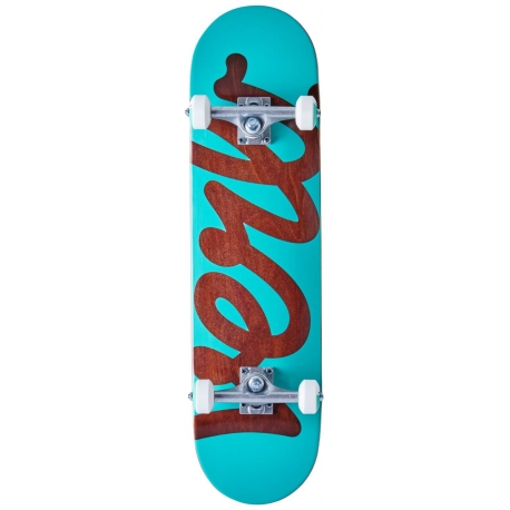 Riedlentė Verb Script (8.25" – Teal)