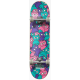 Meow Sticker Pile Skateboard (7.75" – Purple)