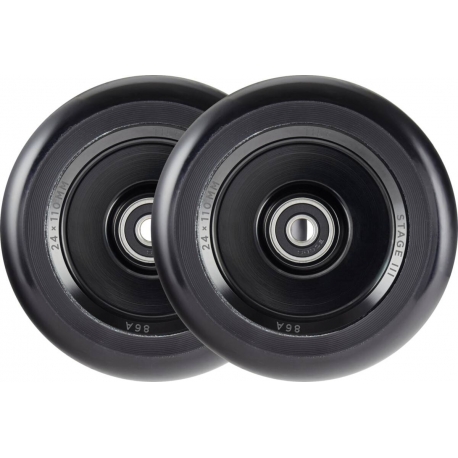 110MM Tilt Durare Fullcore Wheels 2-Pack (Black)