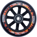 100MM Longway Tyro Nylon Core Pro Wheel (Black/Fire Flame)