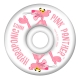 Hydroponic x Pink Panther Skateboard Wheels (White)