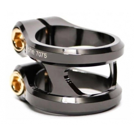 Ethic Sylphe double clamp 34.9 Trans Black