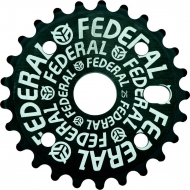 Federal Logo Solid BMX Sprocket (Black – 28T)