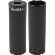 Fiction Steel Freestyle BMX Pegs (Black - 2 Pack)