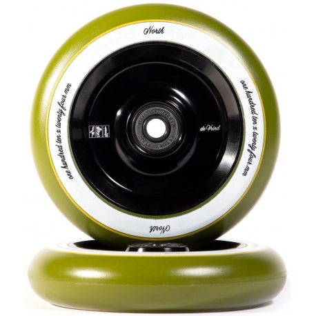 110MM Jon Dev Sig Pro Pro Wheels 2-Pack (Black & Olive Green)