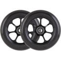 110MM Tilt Stage III Spoked Pro Wheels 2-Pack (Black)
