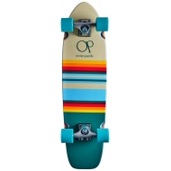 Ocean Pacific Swell Cruiser Skateboard (31" – Teal)