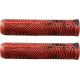 North Industry Pro Scooter Grips (Black/Red Swirl)