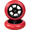 110MM North Signal V2 Pro Wheels 2-Pack (Black/Red Pu)