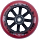 100MM Longway Tyro Nylon Core Pro Wheel (Red/Black Flame)
