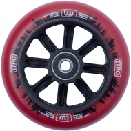 100MM Longway Tyro Nylon Core Pro Wheel (Red/Black Flame)