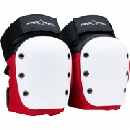 Pro-Tec Pads Street Knee Pad Open Back Red/White/Black