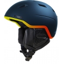 Slidinėjimo Šalmas R2 Irbis Petrol Blue/Limet Yellow | Lengvas